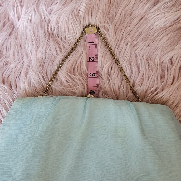 Vintage Powder Blue Clutch Purse - Picture 16 of 16